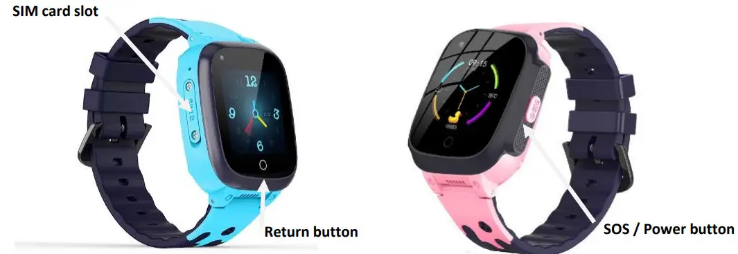 Watchextra DM20 4G Kids GPS Smart Watch Y95 Water Resistant - Figure 4