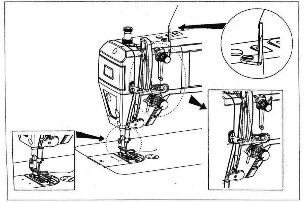 JUKI L-1C Industrial Sewing Machine (15)