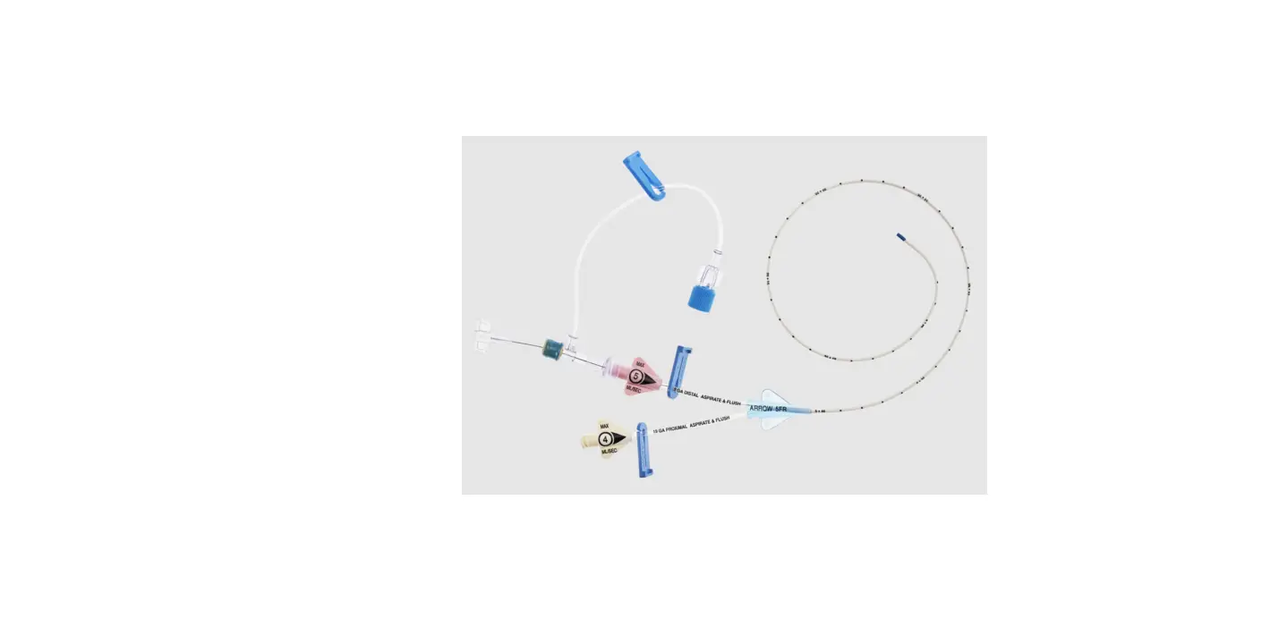Arrow Eu-25552-hpmsb Pressure Injectable Two-lumen Picc Instruction Manual