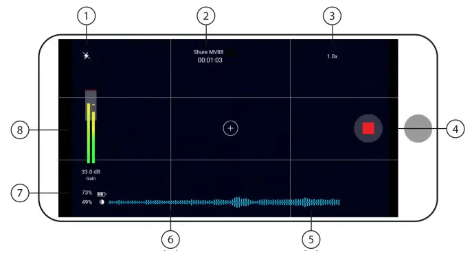 ShurePlus MOTIV Video Recording App - Figure 2