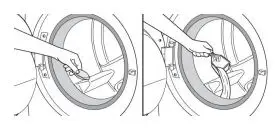 Whirlpool Front Load Washer Owner’s Manual - Adding HE detergent to basket