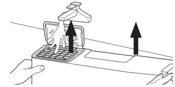 Whirlpool Front Load Washer Owner’s Manual - Lift the fill lid and flush interior thoroughly with warm water