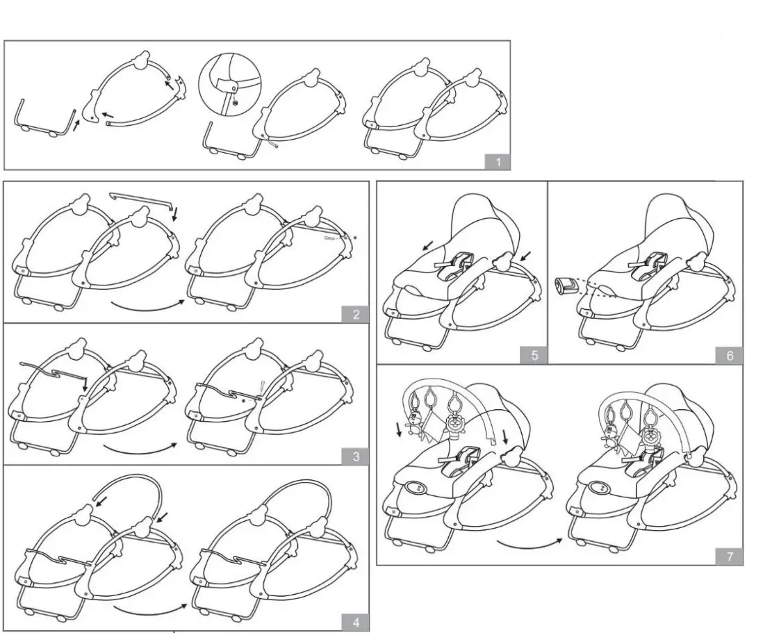 MOnI RK1D-NORDINE Children Rocker-2