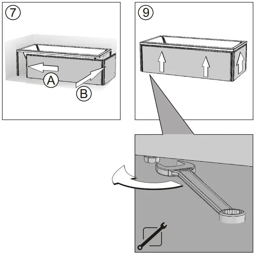 KOLO SU00016 Panels For A Corner Bathtub - Fig 5