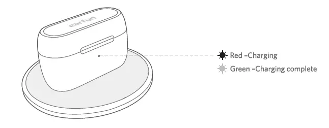 Wireless charging(not included)