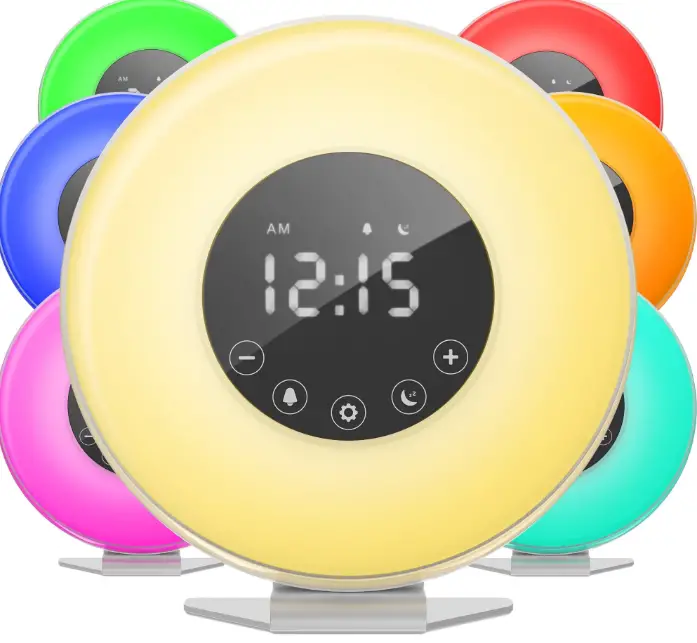 home HME040187N SUNRISE ALARM CLOCK