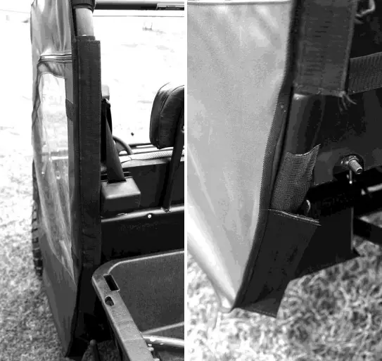 FALCON RIDGE AL LM500 FC04 American Landmaster LM500 Full Cab with Aero Vent Poly Windshield - Fig 1