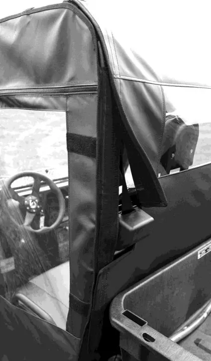 FALCON RIDGE AL LM500 FC04 American Landmaster LM500 Full Cab with Aero Vent Poly Windshield - Fig 4