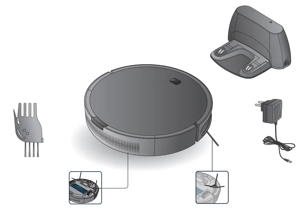 Rowenta RR7365 Robot Vacuum Cleaner 1