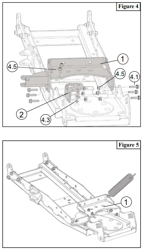 KFi PRODUCTS 106305 UTV Pro 2.0 Actuator Brackets - fig 3