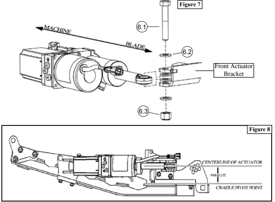 KFi PRODUCTS 106305 UTV Pro 2.0 Actuator Brackets - fig 6