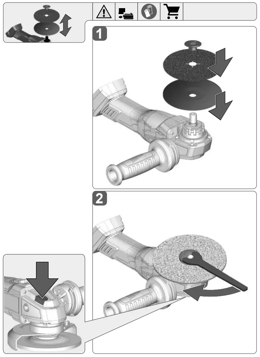 milwaukee M18 FSAGV125XPDB-0X Cordless Angle Grinder fig 6