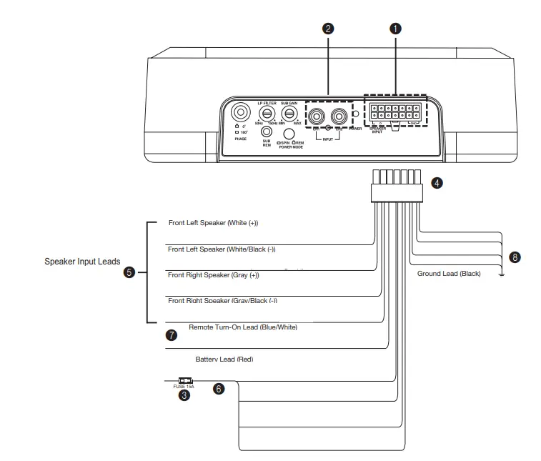 Alpine PWE-S8 Electronics Compact Powered Subwoofer 2