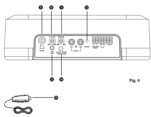 Alpine PWE-S8 Electronics Compact Powered Subwoofer 3