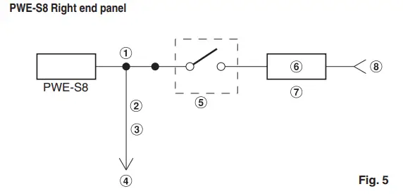 Alpine PWE-S8 Electronics Compact Powered Subwoofer 4