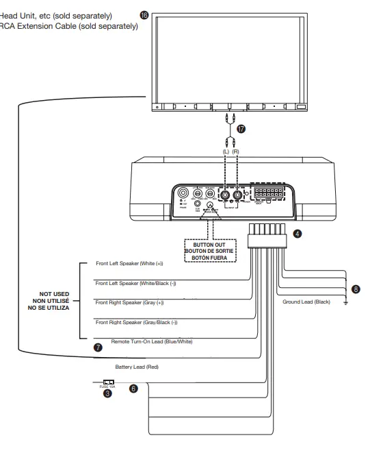 Alpine PWE-S8 Electronics Compact Powered Subwoofer 5