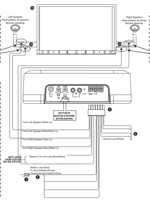 Alpine PWE-S8 Electronics Compact Powered Subwoofer 6