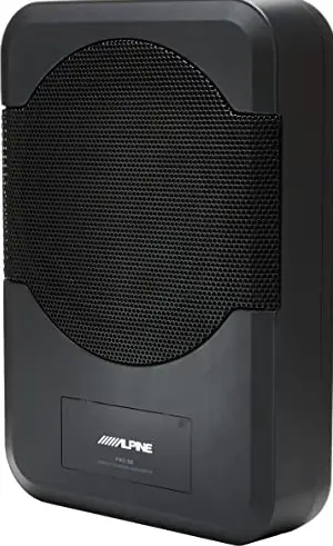 Alpine PWE-S8 Electronics Compact Powered Subwoofer