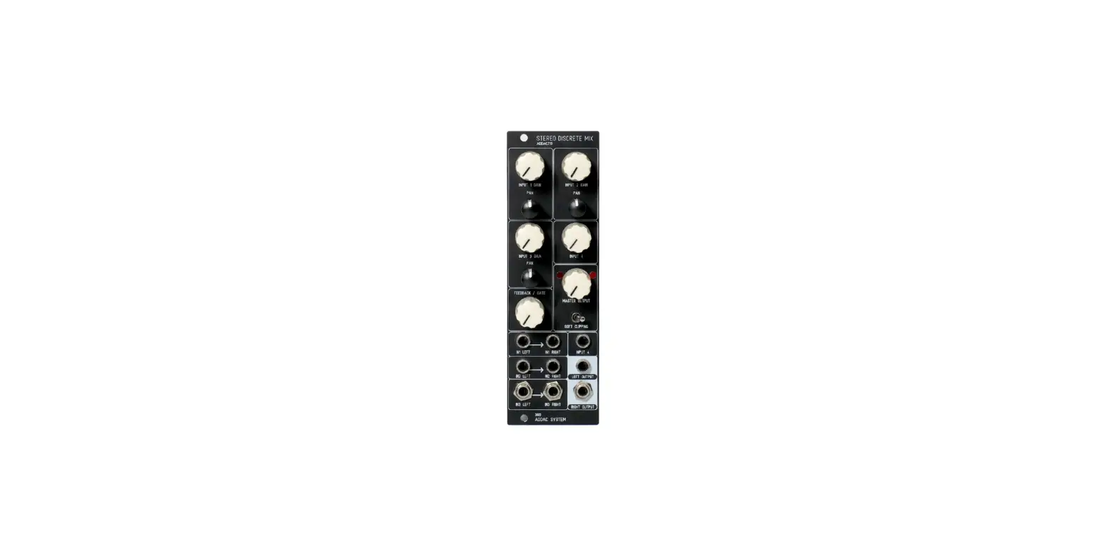 Addac System Addac713 Stereo Discrete Mixer User Guide