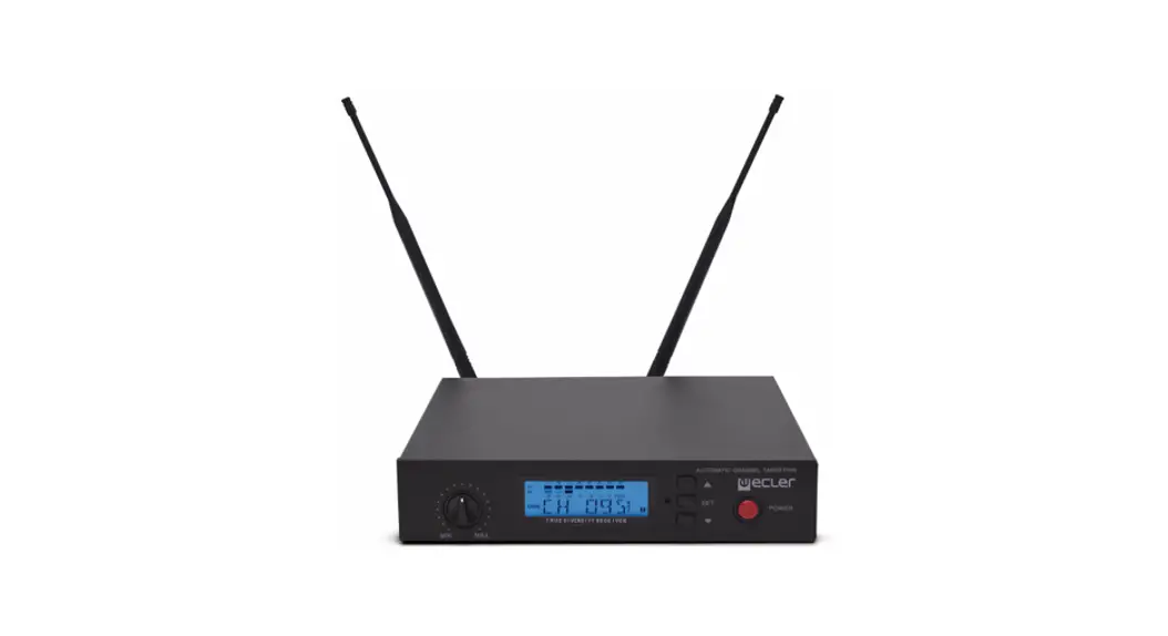 Ecler Emwr Essentials Wireless Microphone System User Guide Ecler Emwr Essentials Wireless Microphone System User Guide