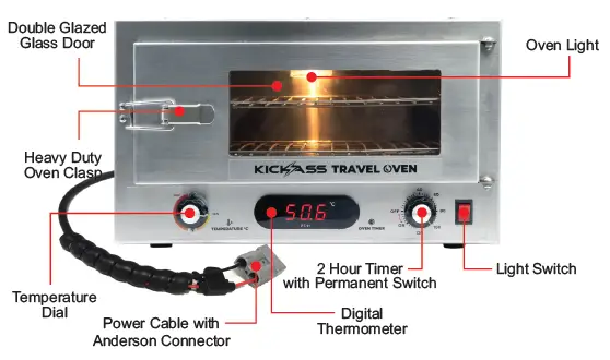 KICKASS-KATRAVELO12,-KATRAVELO12GTS Portable-Travel-Oven-fig-4