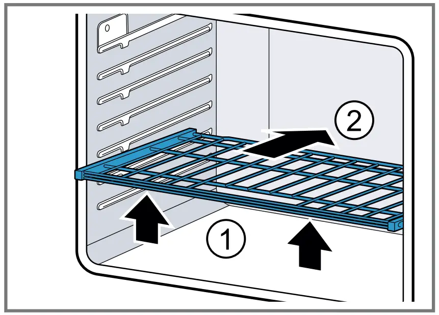 Inserting Telescopic rack