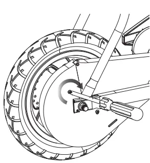 Razor-W15128001048-RSF350-Rear-Wheel-Complete-w-Freewheel-FIG 6