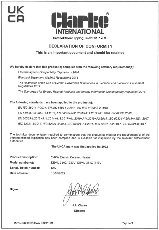 Clarke-DEVIL-351C-Ceramic-Heater-FIG-15