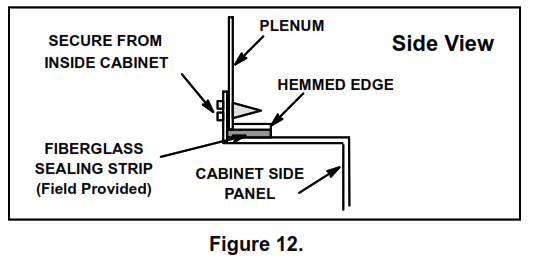 GE APPLIANCES NF80DT Warm Air Gas Furnace Downflow Air Discharge - fig 15