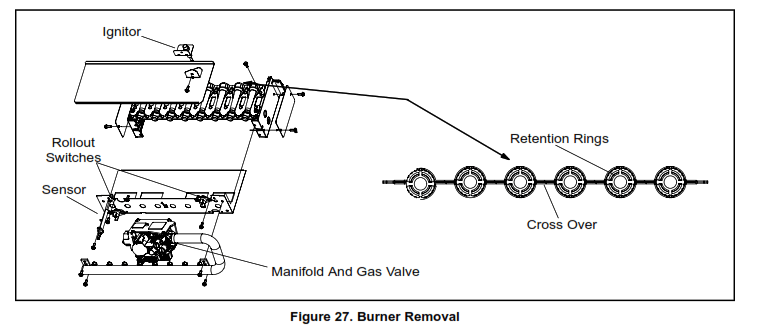 GE APPLIANCES NF80DT Warm Air Gas Furnace Downflow Air Discharge - fig 33
