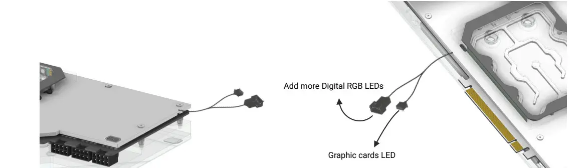 ALPHACOOL GPX-N ACRYL Eisblock Aurora Acryl - Figure 3
