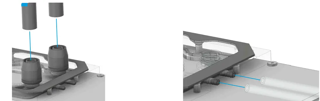 ALPHACOOL GPX-N ACRYL Eisblock Aurora Acryl - Figure 4