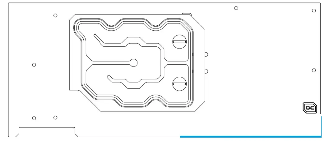ALPHACOOL GPX-N ACRYL Eisblock Aurora Acryl