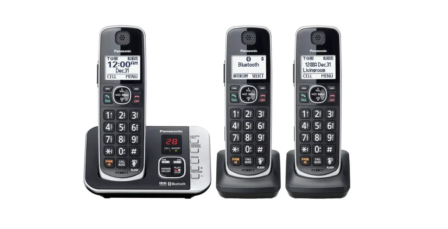 Panasonic Kx-tge632 Cordless Telephone Digital Answering Machine User Manual