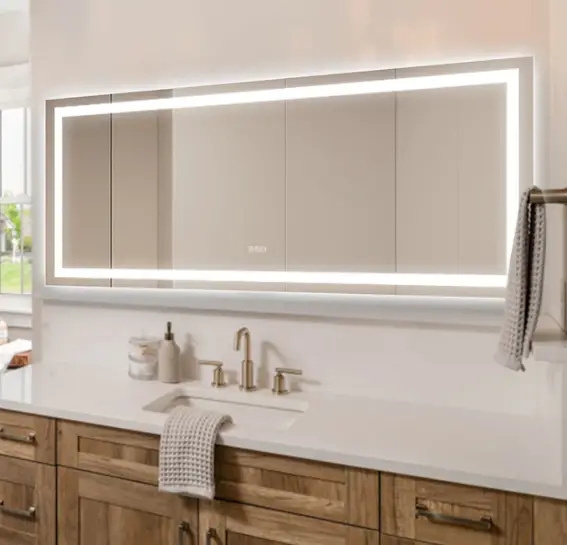 WELLFOR-EXM-7236JTFL-Fog-Free-Bathroom-Vanity-Mirror-Instruction-Manual-PRODUCT