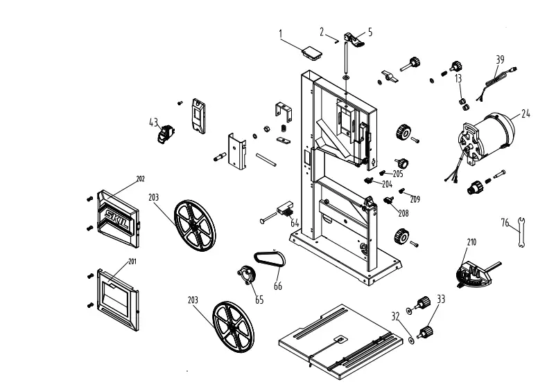 SKIL-BW9501-00-Band-Saw-fig1