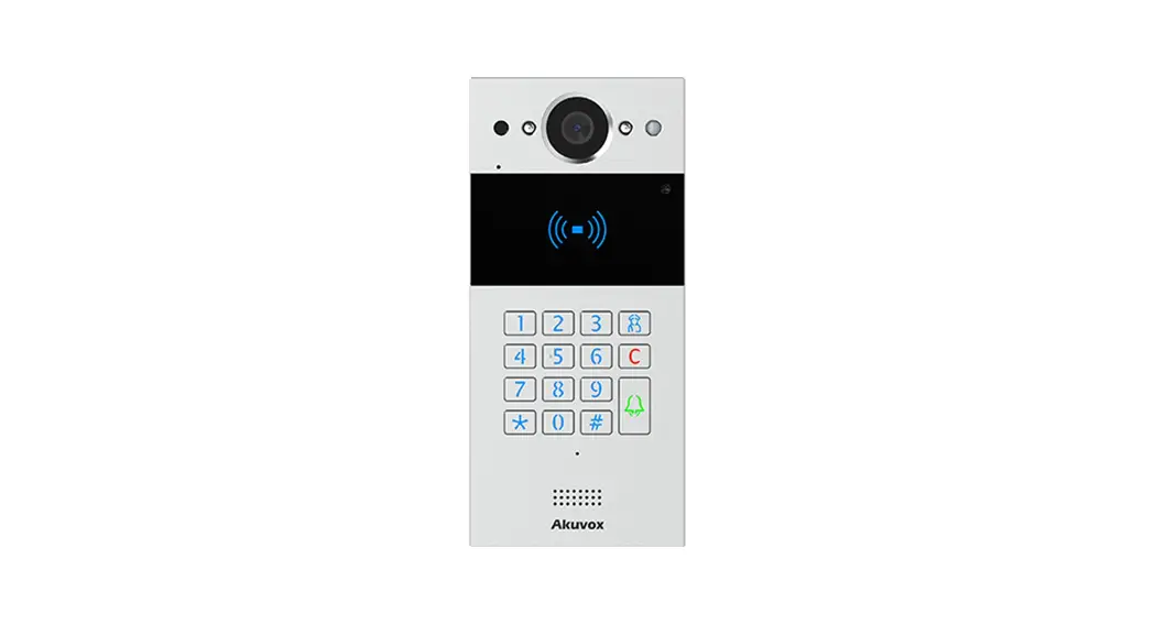 Akuvox R20k Wall Mount Sip Video Door Phone With Numeric Keypad Installation Guide