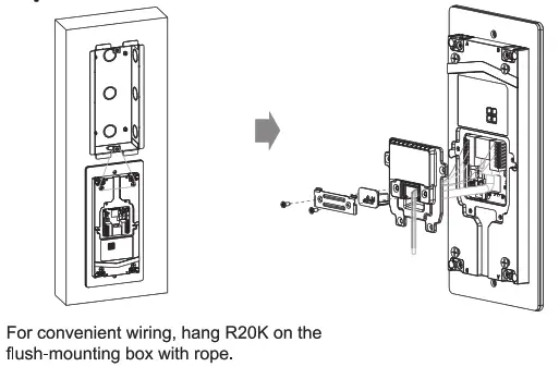 Akuvox R20K Wall Mount SIP Video Door Phone with Numeric Keypad - fig6