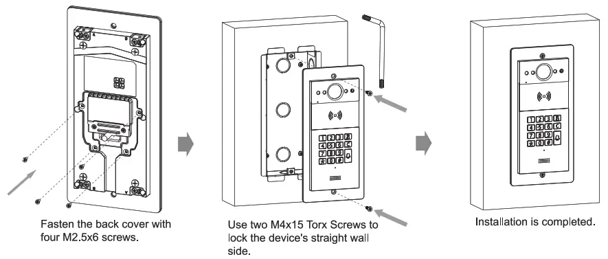 Akuvox R20K Wall Mount SIP Video Door Phone with Numeric Keypad - fig7