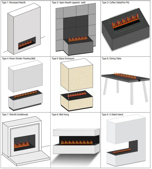 Aquafire AWA-20-50 Water Vapor 20 Inch Built-In Electric Fireplace Insert 3