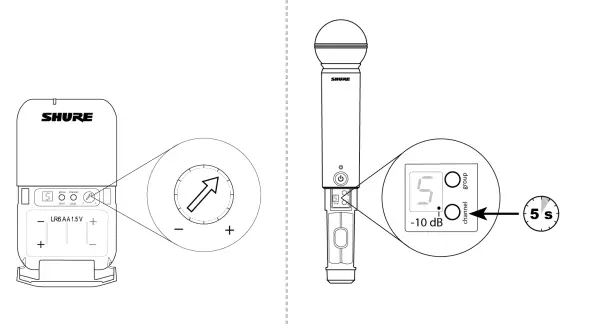 SHURE-BLX288-Dual-Wireless-Mic-System-FIG-6