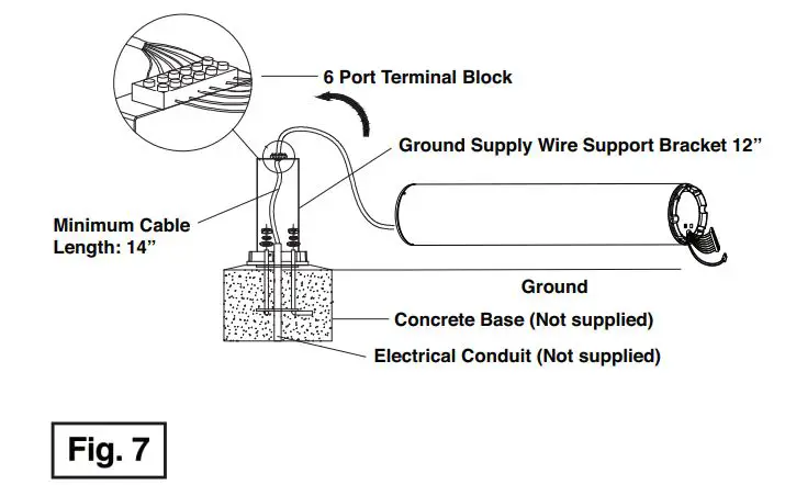 MaxLite Classic Series Bollard CCT Selectable Instruction Manual - Fig 7