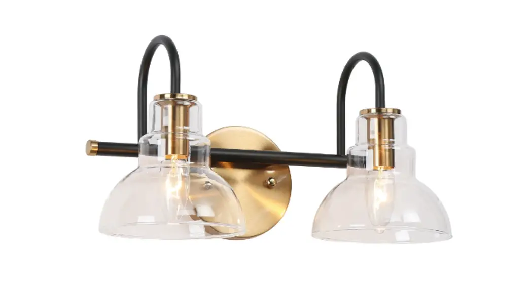 Zevni A04794w2 Frey 14 Inch Wide Gold Vanity Light Instruction Manual