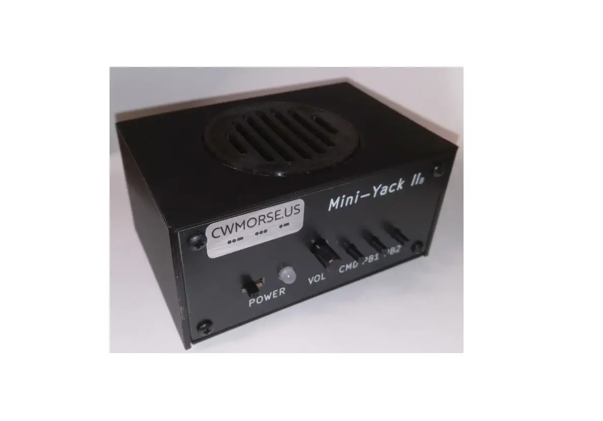 Cw Morse Mini Yack Iic Iambic Keyer/trainer Instruction Manual Cw Morse Mini Yack Iic Iambic Keyer/trainer Instruction Manual