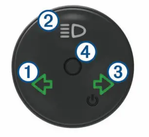 GARMIN Varia Bike Lights - Remote Control