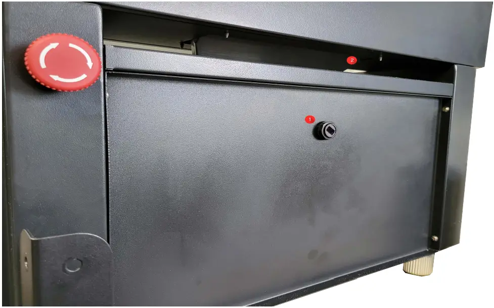 DTF STATION Seismo A13 DTF Powder Shaker & Dryer - Component Location 5