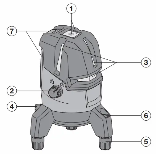 HILTI PM 4 M Multi Line and Point Laser