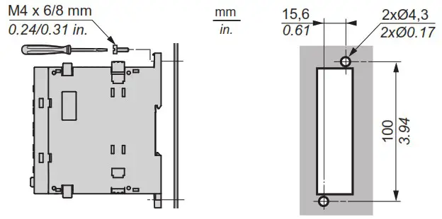 Schneider Electric TM4ES4 Module Network Ethernet Switchs - Panel