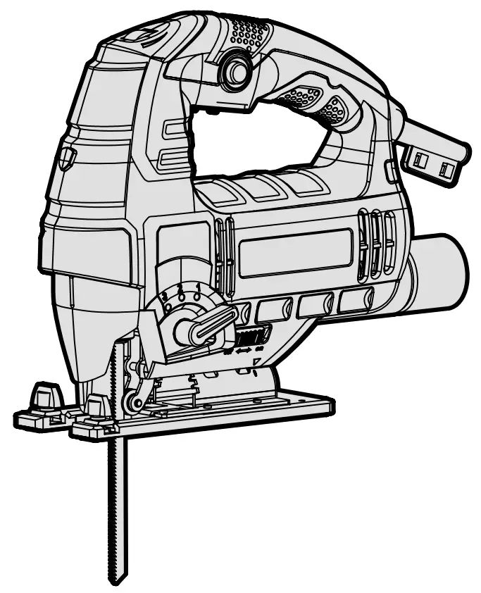 WEN 33606 Variable Speed Jig Saw