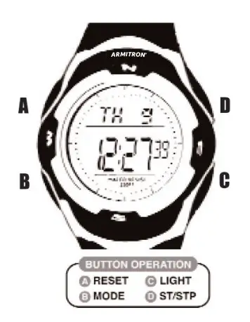 Armitron Md0699 Series Watch User Manual